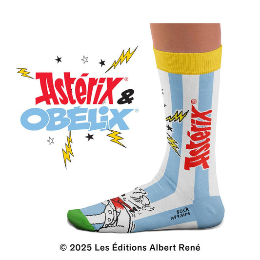 Meias Dueto Asterix: L: 41-46 UK (7½-11½) US (8-12)
