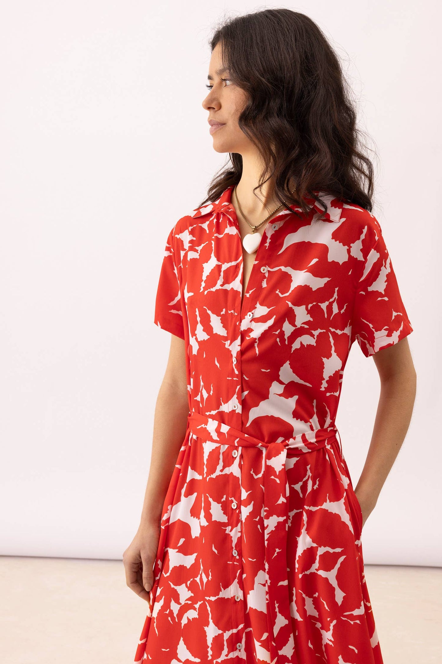 Vestido Camiseiro Maxi (405395-188): XXL