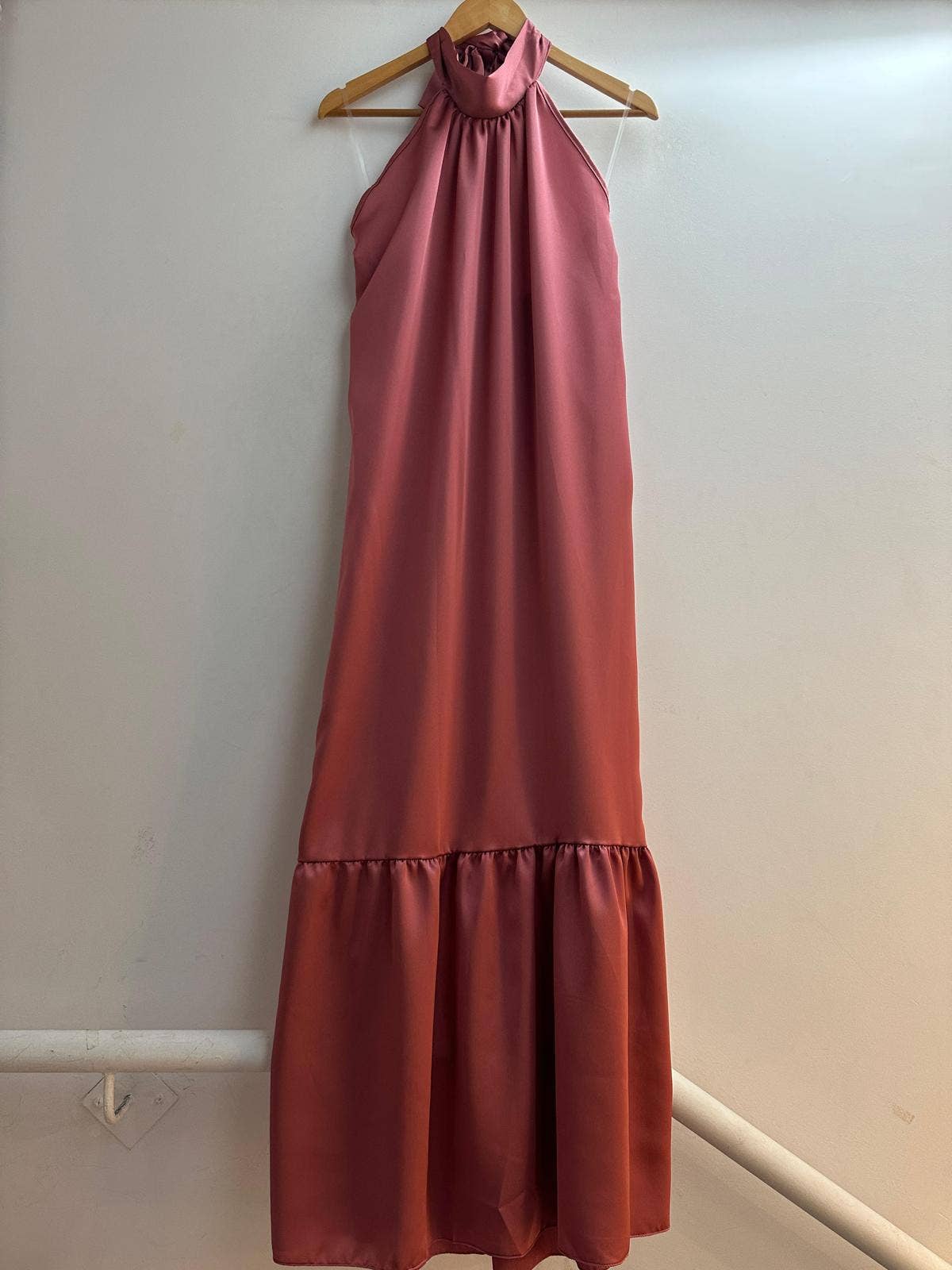 6075 vestidos compridos: Bege / Único