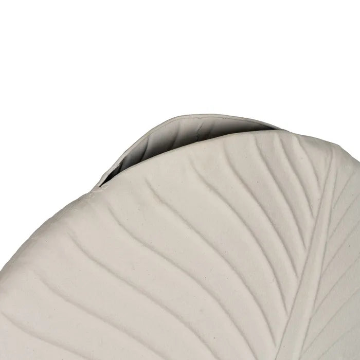 Jarra Vaso metal branco 26