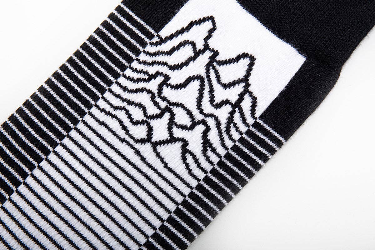 Meias Exotic Delights: M: 36-40 UK (4-7) US (4½-7½)