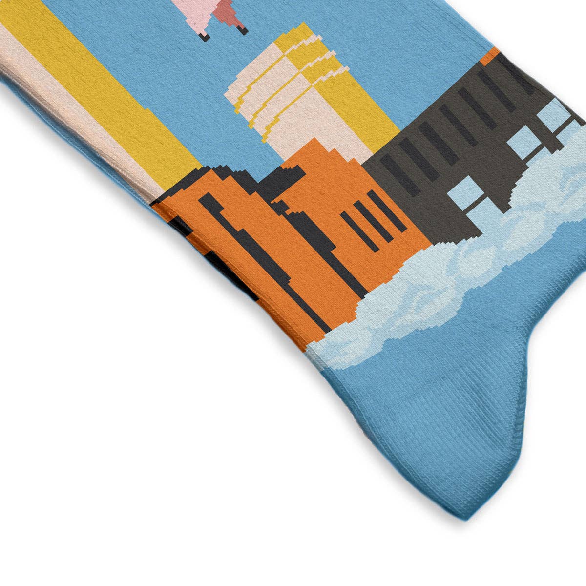 Presente Meias Pink Floyd Animals: M: 36-40 UK (4-7) US (4½-7½)